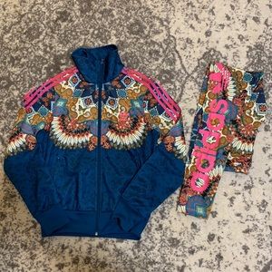 NWOT Adidas x FARM Rio Borbomix Track Suit